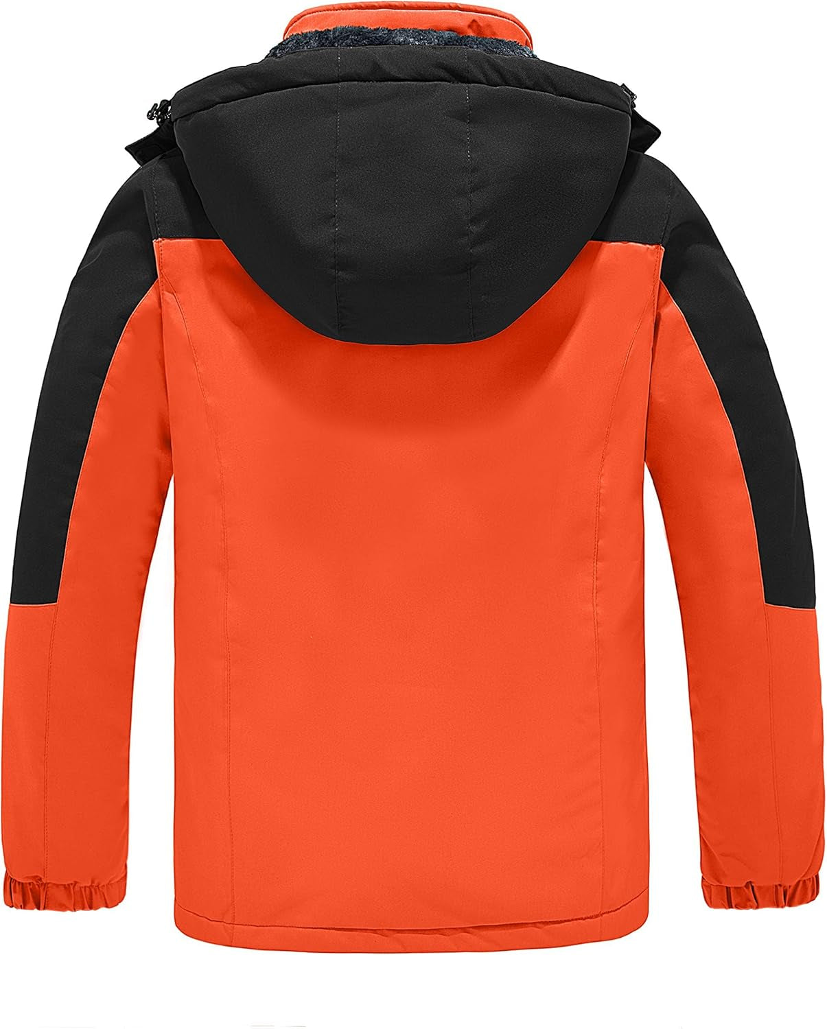 Men'S Mountain Waterproof Ski Jacket Windproof Rain Jacket Winter Warm Hooded Coat